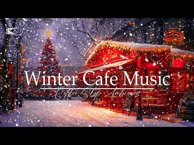 Winter Night Jazz ️ Cozy Jazz Instrumental Music - Relaxation Jazz For Holiday