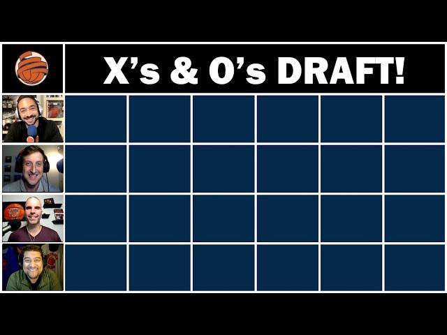 PATREON PREVIEW | The X's & O's Draft w/ Jon, Benjy, DJ & GMAC!