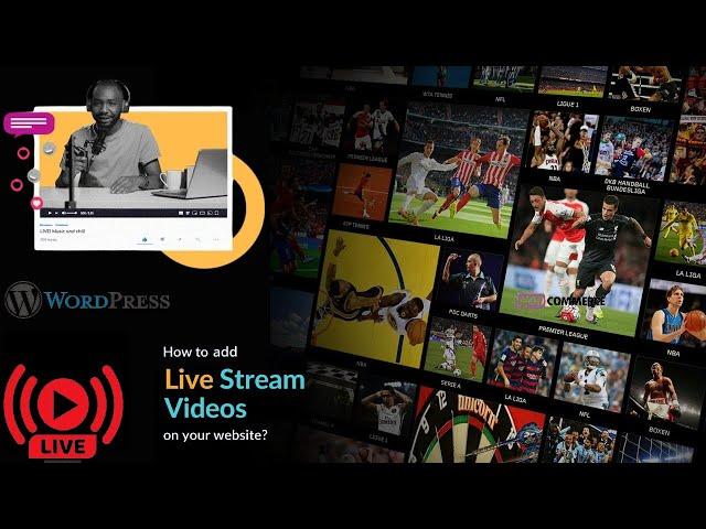 How to create a Livestream and video content website with WordPress