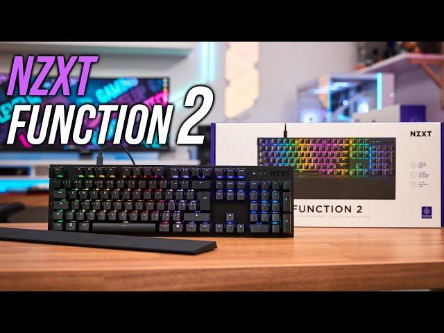 NZXT Function 2 Keyboard - Optical switches, 8K polling rate!