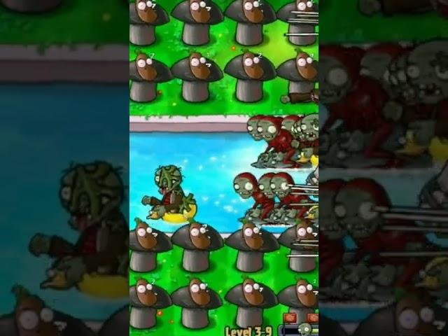 DOOM-SHROOM Invasion Plants Vs Zombies #shorts #PVZ #pvz2 #Pvzhack #PVZmod