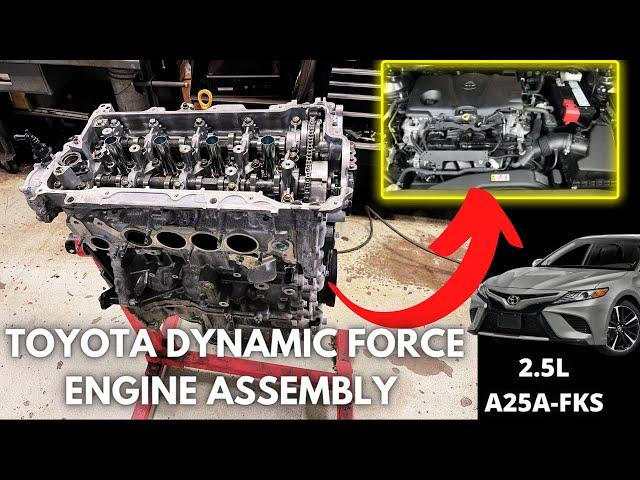 Toyota's New Engine assembly Full start to finish!