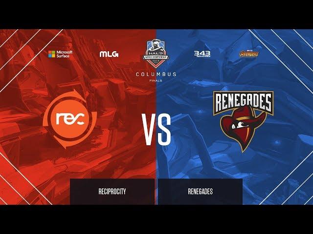 Reciprocity vs. Renegades | Halo Finals 2018 | Championship Sunday