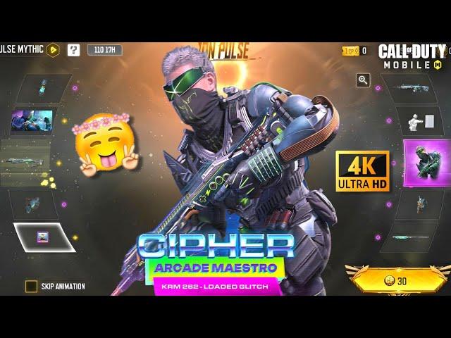 Gamer Glitch Draw! KRM 262 Loaded Glitch & Cipher Arcade Maestro | Codm S6 & S7 All Leaks 2024