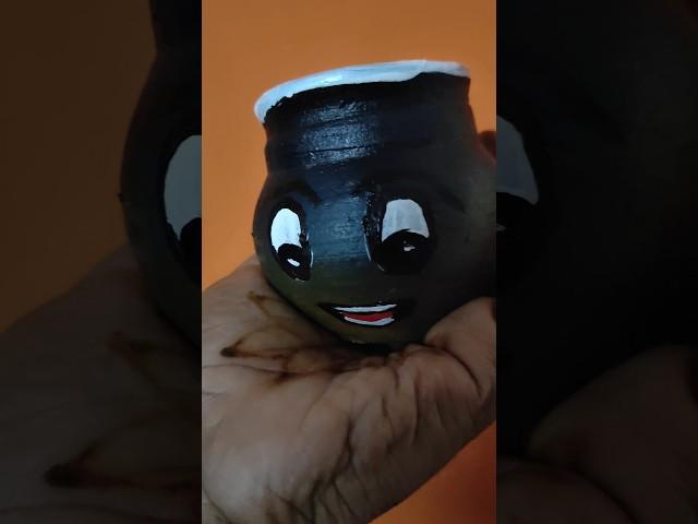 cute pot art #potart #acrylic #painting #cute