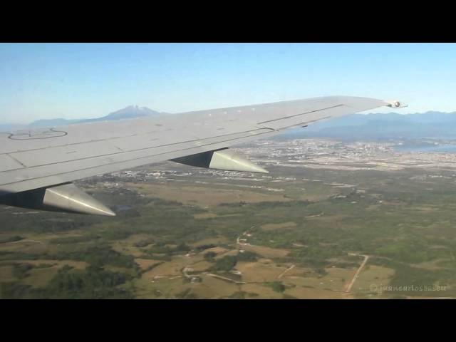 FACh Chilean Air Force Boeing 737-300 Flight Experience from Balmaceda to Puerto Montt.