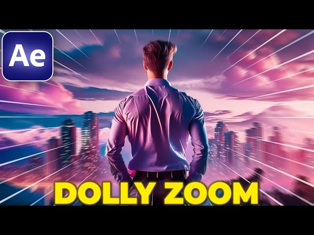 Dolly Zoom Effect Tutorial in After Effects | Vertigo Effect