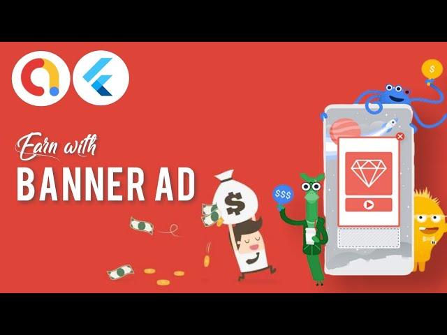 How to Integrate Flutter Admob Banner Ad | Flutter Admob Tutorial | Flutter Tutorial