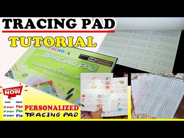 TRACING PAD MAKING ( TUTORIAL) DAGDAG PAGKAKAKITAAN NAMAN