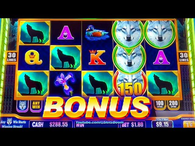 LIVE BONUS & PLAY on WOLF EYES SLOT! FREE GAMES TRIGGER - CASINO SLOT @yaamava