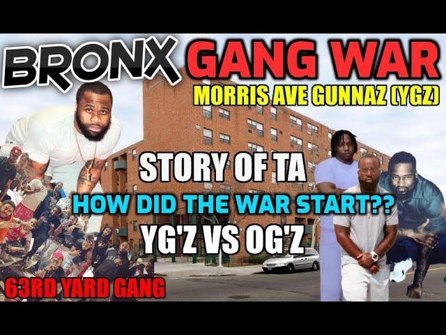 Bronx Gang War - The Split Between YGz & OGz - Morris Ave - How Did The War Start & The Story Of TA