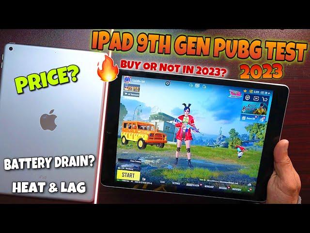 iPad 9th Generation PUBG Test Buy Or Not in 2023 | Price? | Battery Drain? | 90fps? | Electro Sam