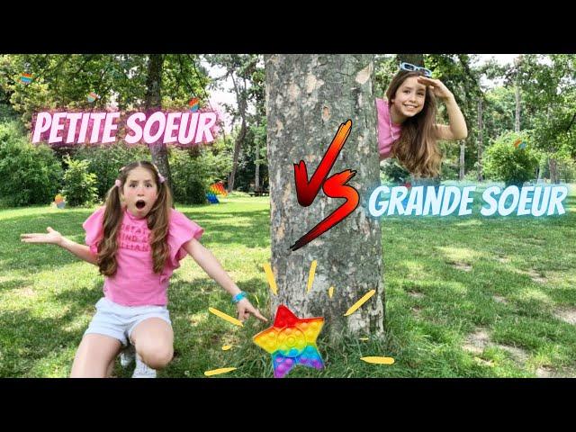 Cache-Cache Pop It Grande soeur VS Petite soeur / Les Sisters// Kiara Paris 