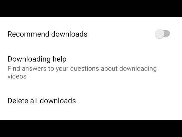 how to hide recommended download videos on youtube