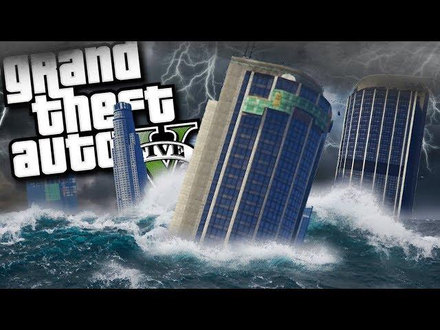 The ULTIMATE SUPER STORM HURRICANE MOD (GTA 5 PC Mods Gameplay)