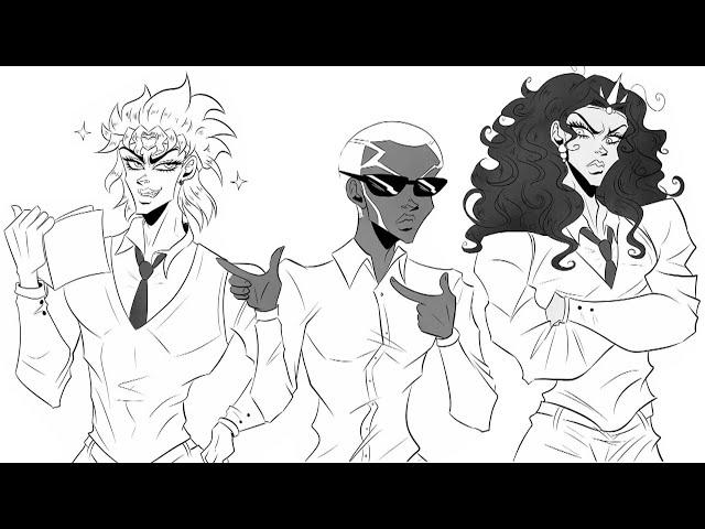 If JoJo Villains Were Teachers (JoJo Comic Dub)