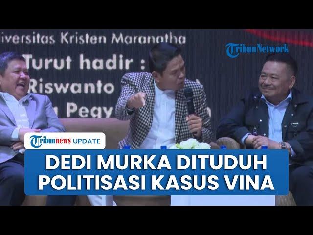 Nada Tinggi, Dedi Mulyadi Geram Dituduh Politisasi Kasus Vina, Bahas Prabowo hingga Nyalon Gubernur