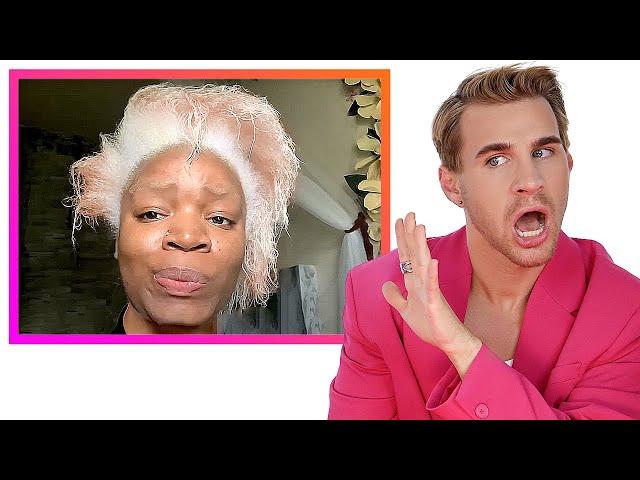 Hairdresser Reacts To People Trying To Go Platinum Blonde At Home