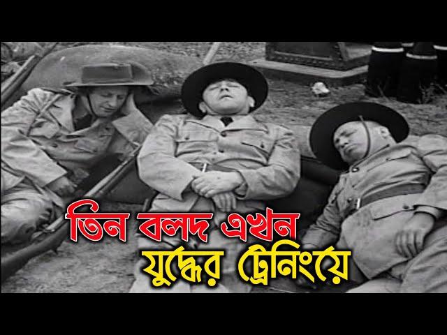 Three stooges Bangla dubbing _ Three stooges funny video _ তিন বলদ এখন যুদ্ধের ট্রেনিংয়ে