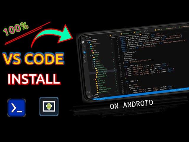 how to install vscode on android. how to install vscode on mobile.  #vscode