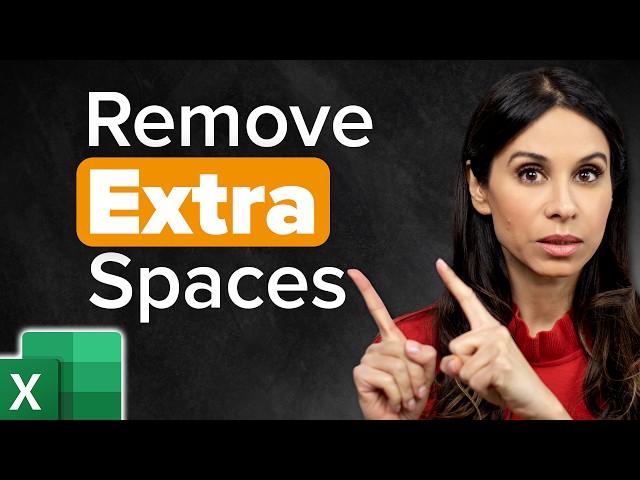 Remove ALL Unwanted Spaces in Excel (TRIM ALL Function?)