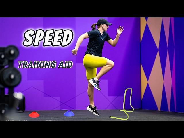 Iga Swiatek's Tennis Training Aid to Increase Speed & Explosive