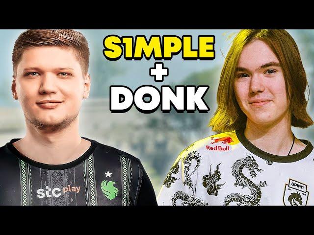 S1MPLE & DONK PLAY FACEIT TOGETHER!! (ENG SUBS) | CS2