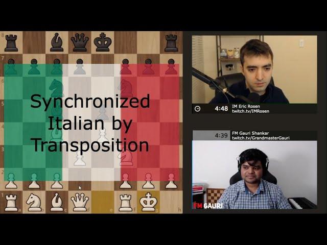 Sync Chess #27: Learn the Italian Game with Eric Rosen and Gauri Shankar