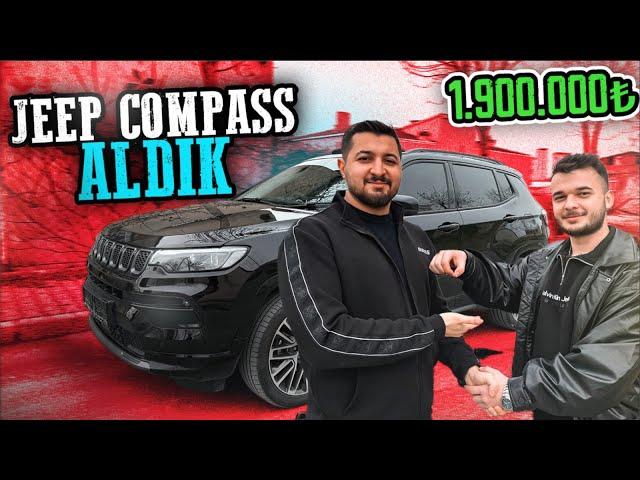 1.900.000 TL JEEP COMPASS ALDIK !