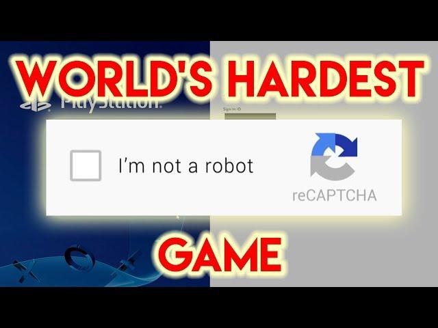 How I Beat The World's Hardest Game (CAPTCHA)