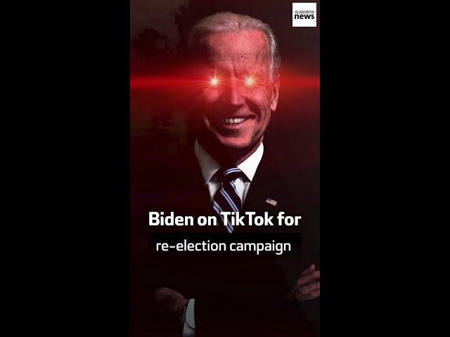 Biden on TikTok for re-election campaign