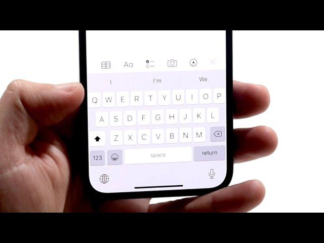 How To FIX iPhone Keyboard Not Showing