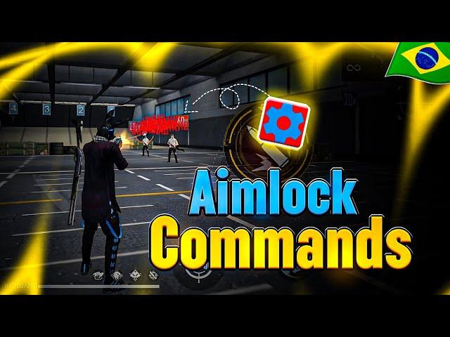 Set-Edit Commands  Aimlock Commands | Sensibilidade Free Fire  |  Brazilians Secret  |