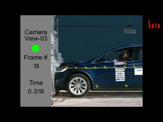 Tesla Model X Crash Test