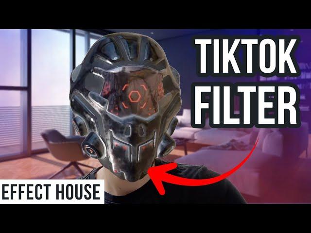 Create an AR TikTok Face Filter (Effect house beginners tutorial)