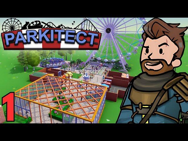 Let's Create The ULTIMATE Theme Park! | Parkitect Ep. 1