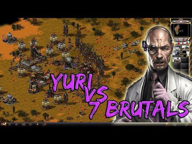 Red Alert 2 - Dead Trap - 7 Brutals vs 1 Yuri