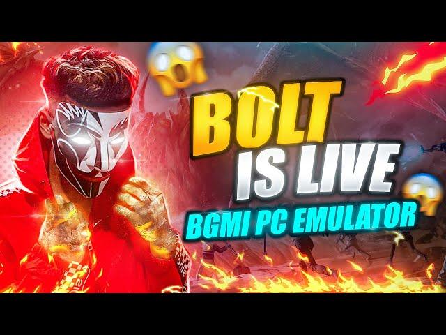 BOLT is liveBGMI Pc Emulator#bgmi #live