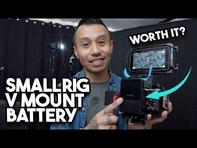 Smallrig v mount battery review