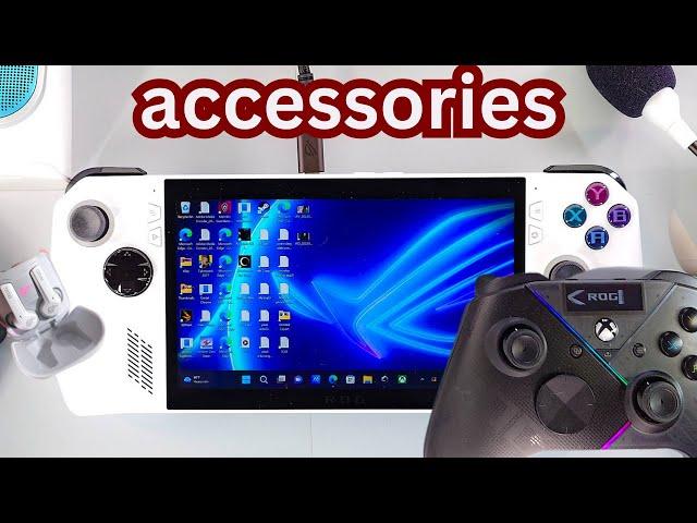 ROG ALLY: Top 9 Accessories I actually use!