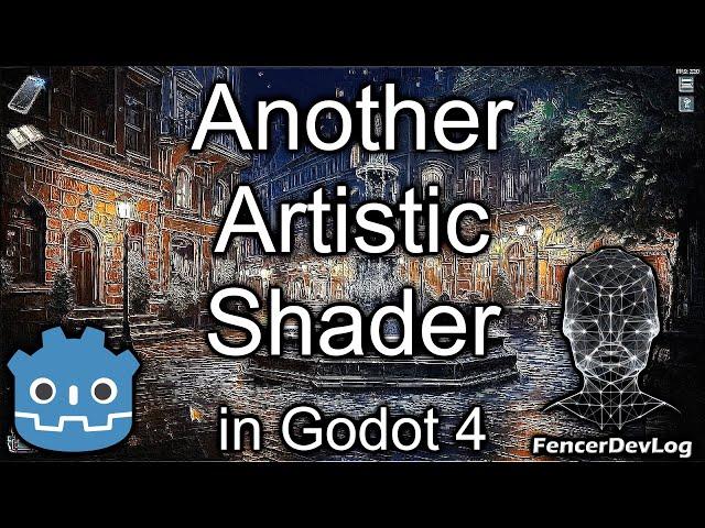 Godot 4: Another artistic shader (tutorial)