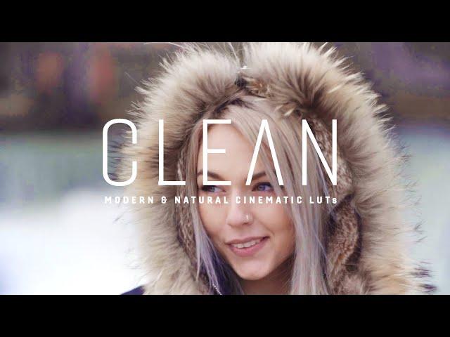 CLEAN Cinematic LUTs Collectoin