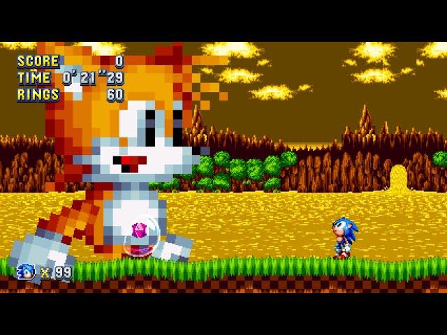 Classic Tails Mania Pixel Boss Fight Mania Plus Mod