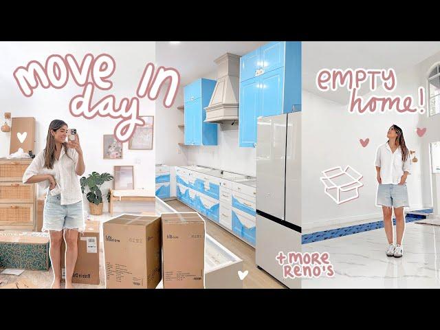 IT'S MOVING DAY  *the empty house, kitchen mistakes & so many reno updates!*