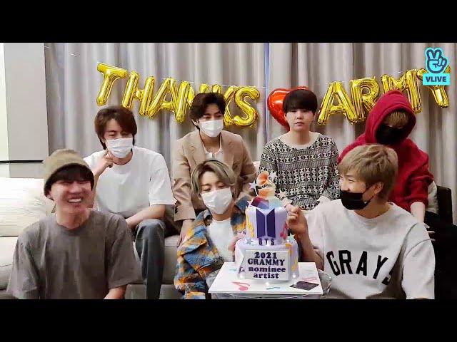 [ENG SUB] BTS LIVE VLIVE 2021.03.15 | BTS GRAMMY VLIVE 2021 THANKS ARMY