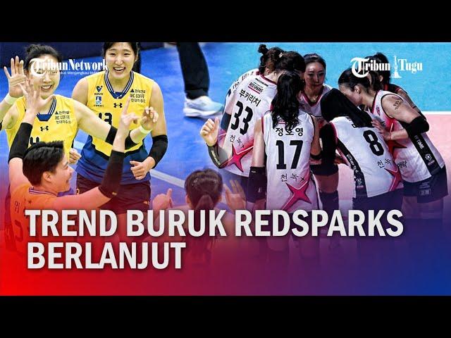 KLASEMEN SEMENTARA Liga Voli Korea 2024 2025, REDSPARKS Tak Beranjak!