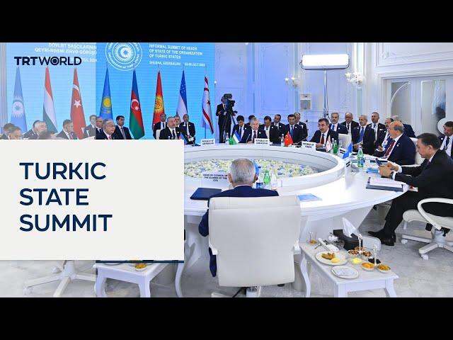 Leaders of Turkic states meet for Azerbaijan summit
