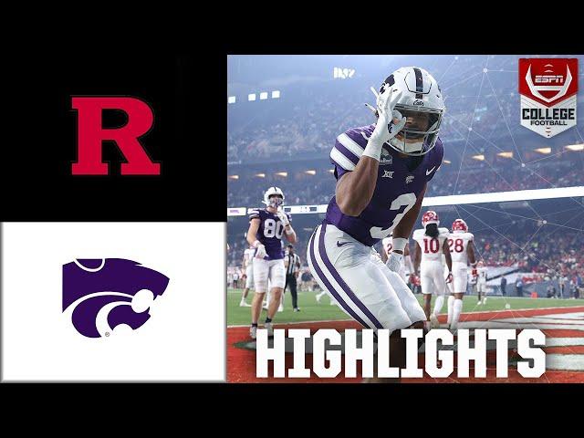 Rate Bowl: Rutgers Scarlet Knights vs. Kansas State Wildcats | Full Game Highlights | ESPN CFB