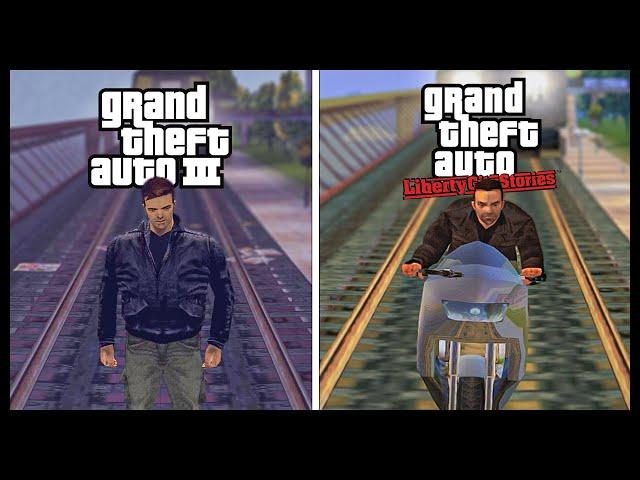 GTA III vs GTA Liberty City Stories - Physics and Details Comparison