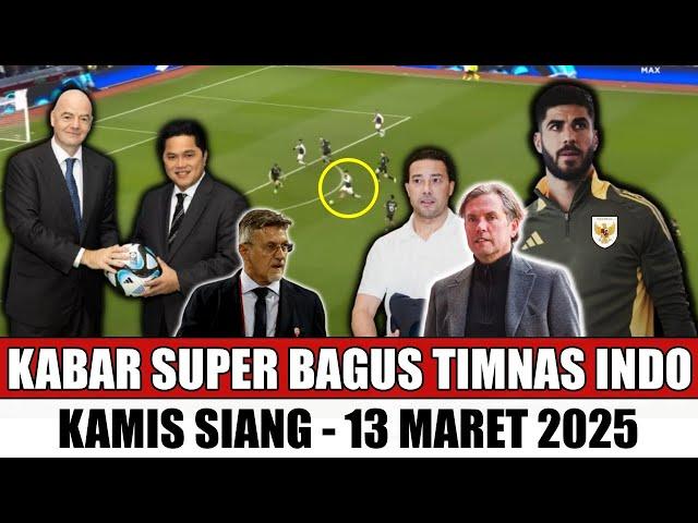 RESMI TEPAT TADI MALAM! TERIMAKASIH PAPA INFANTINO? 7 BERITA TIMNAS HARI INI13/3/25Kabar Timnas